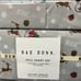 Rae Dunn Santa sleigh FULL sheet set