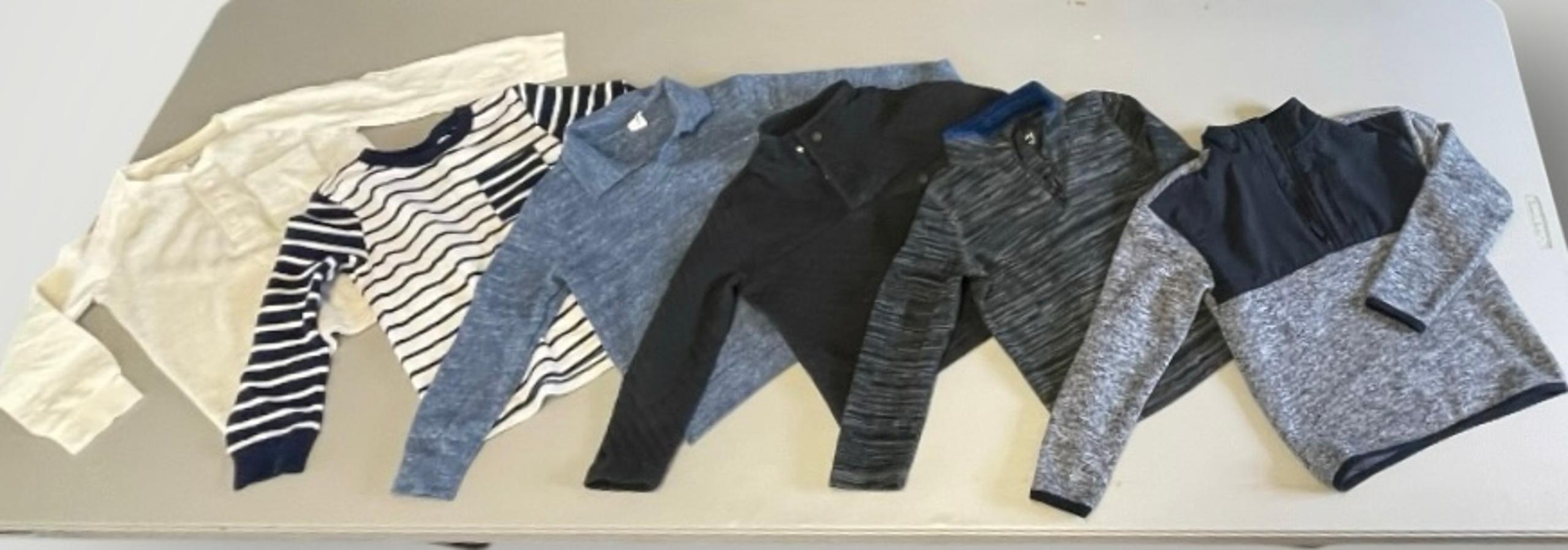 Boys 4/5 Long Sleeve Gap Cat & Jack Osh Kosh Jumping Beans AIM Bundle X6 EUC