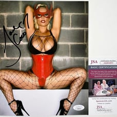 Nicole Coco Austin Sexy Playboy Model Signed 8x10 Photo B Autograph JSA COA