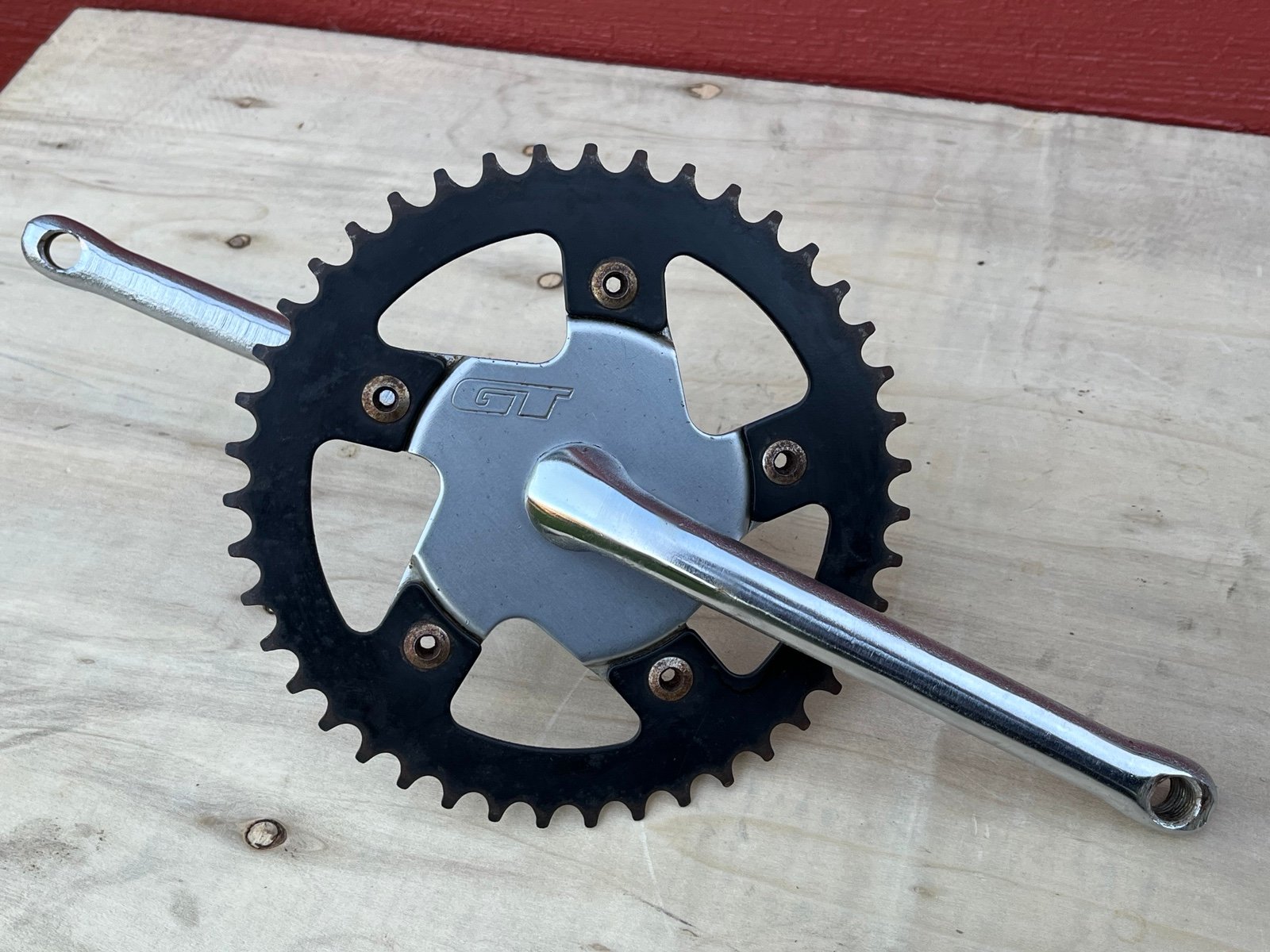 Gt crank 43t chainring Bmx bike