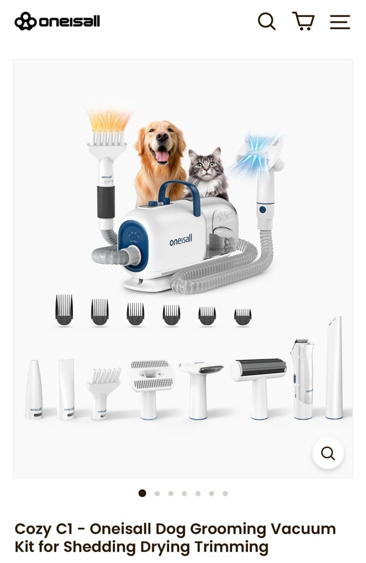 One is all pet vacuum