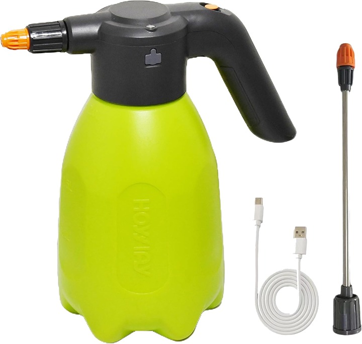 0.5 Gallon Electric Spray Bottle-Garden Sprayer,Plant Mister with Adjustable Noz