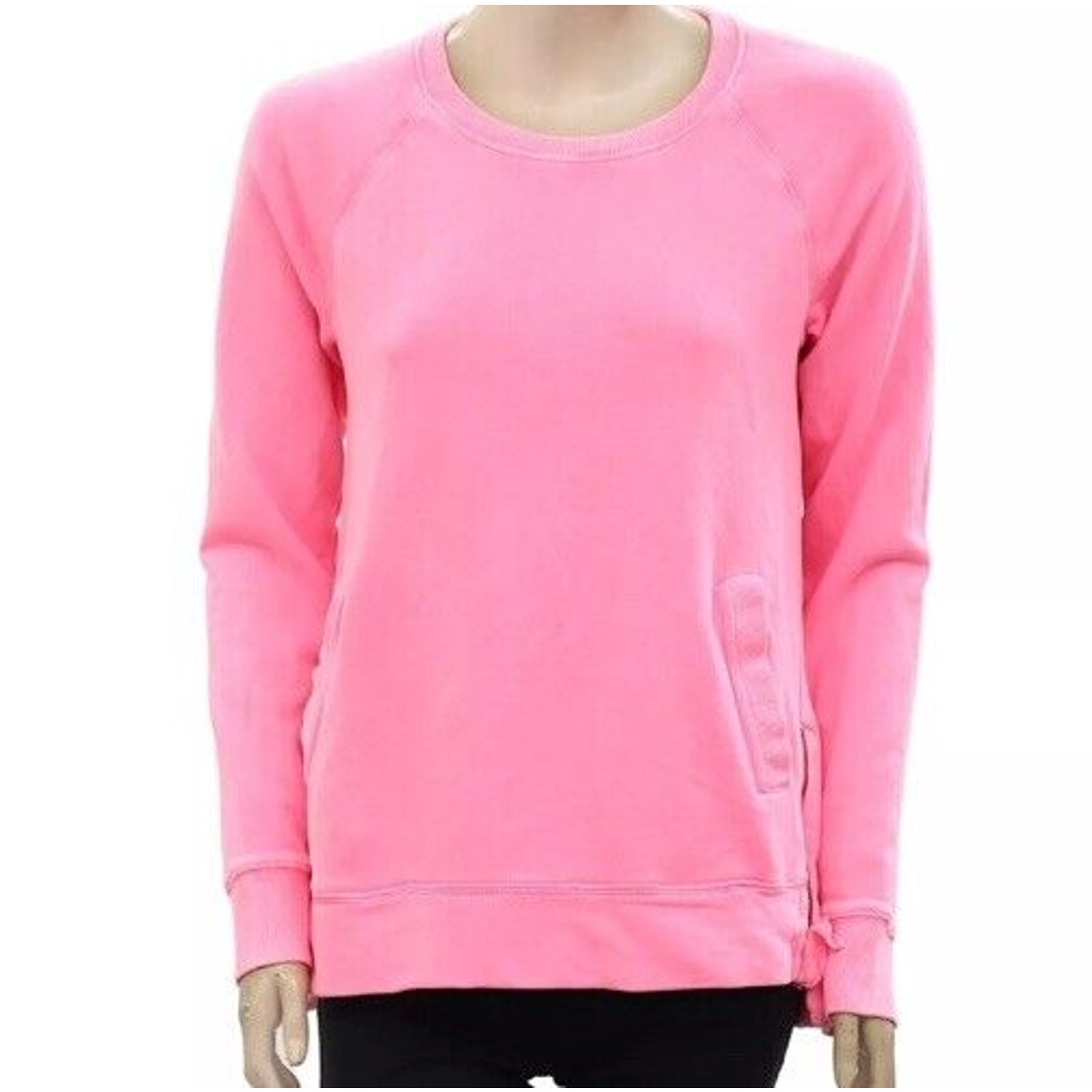 Lilly Pulitzer Luxletic Sweatshirt Pink Beach Comber Pullover Tunic Size Small