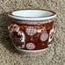 Vintage IMARI GOLD Hand Painted Ginger Jar Vase Urn 6 No Lid Japan Red