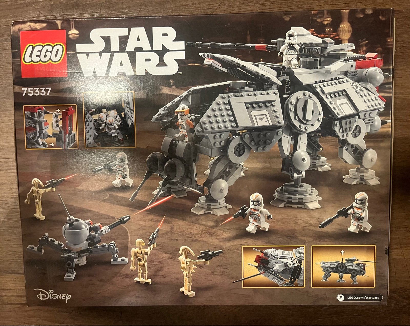 Lego Disney Star newest Wars AT-TE Walker