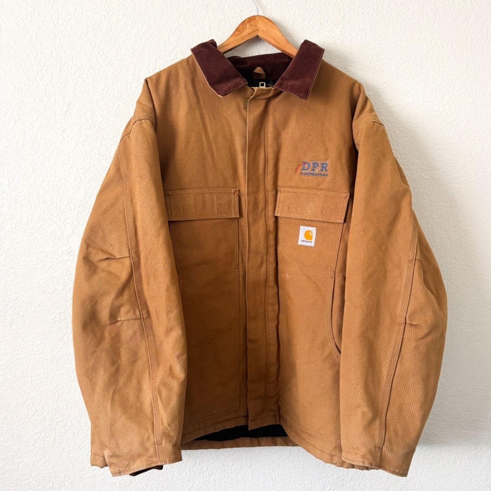 Carhartt Men’s Duck Canvas Insulated Traditional Coat Jacket 3XL