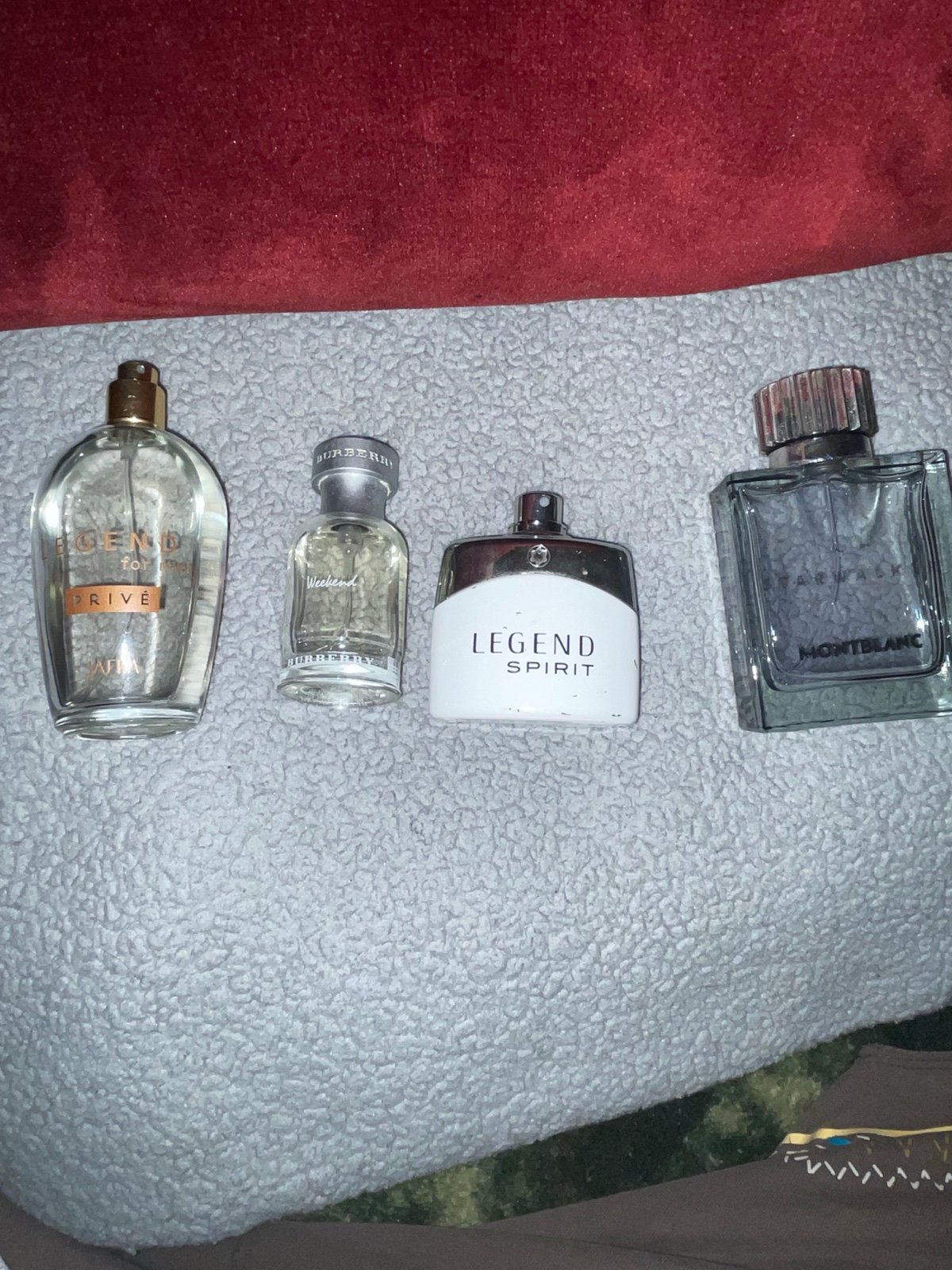 4 colognes all in a bundle