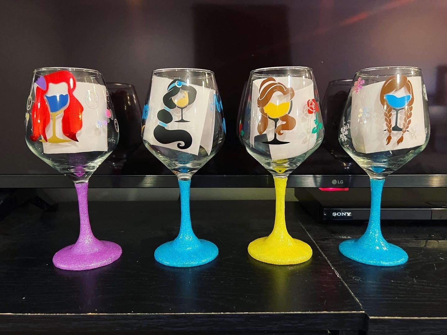 Princess Wine Glasses