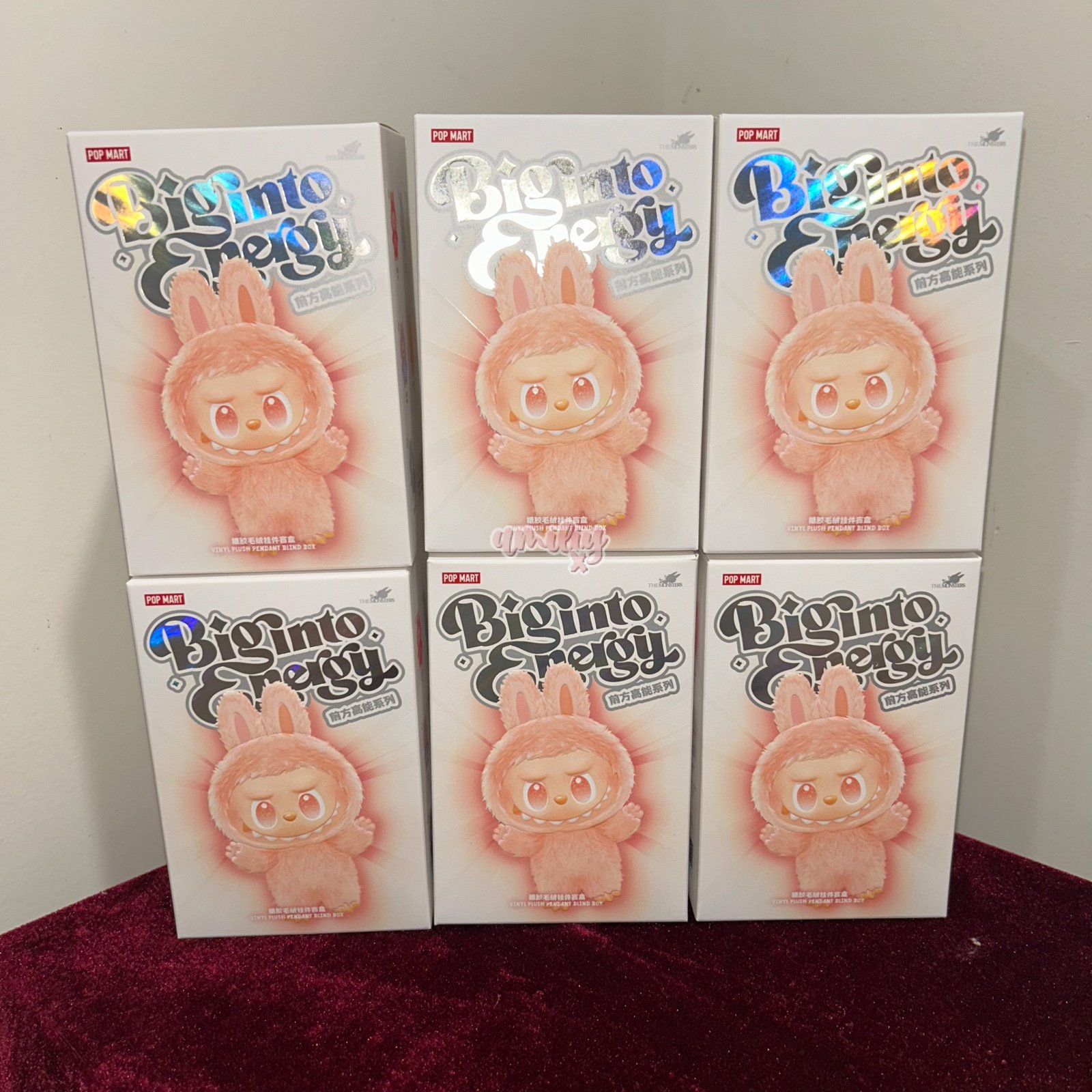 FULL SET big into energy v3 labubu