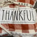 Rae Dunn “Thankful” Sherpa Throw