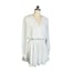 Anna Cate White Caelynn Smocked Long Sleeve Mini Dress |S