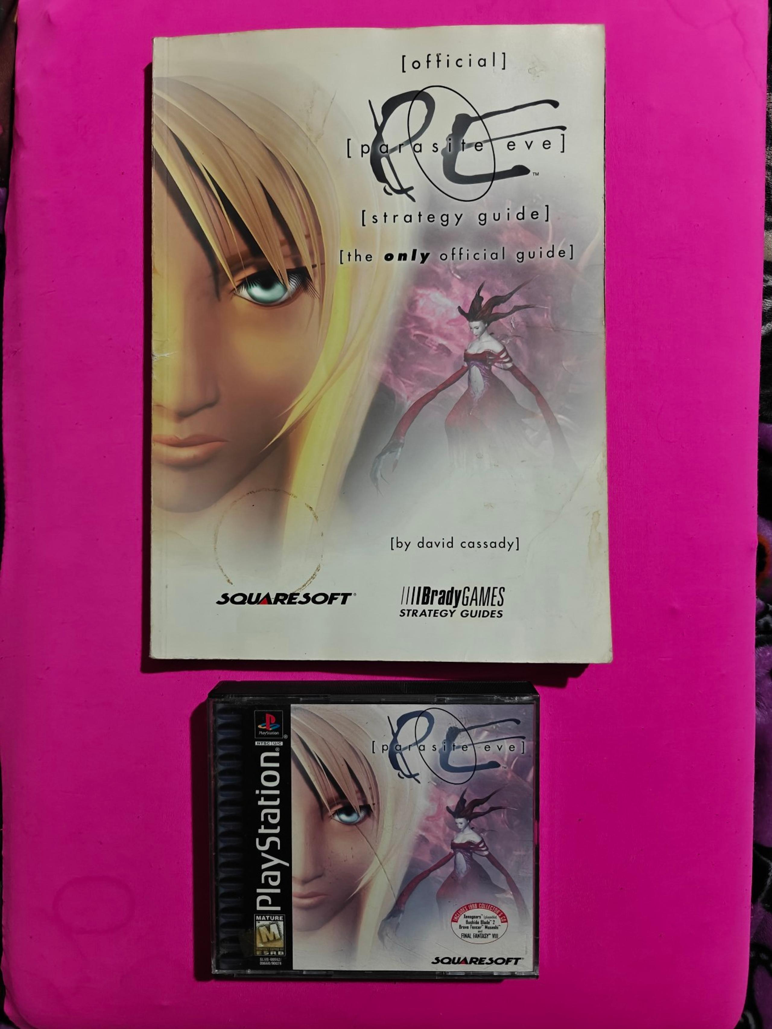 Parasite Eve for PlayStation 1 with strategy guide