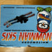 Whitewoods Snowman 70cm Cross Country Backyard Ski Set, Ages 2-4, No Poles