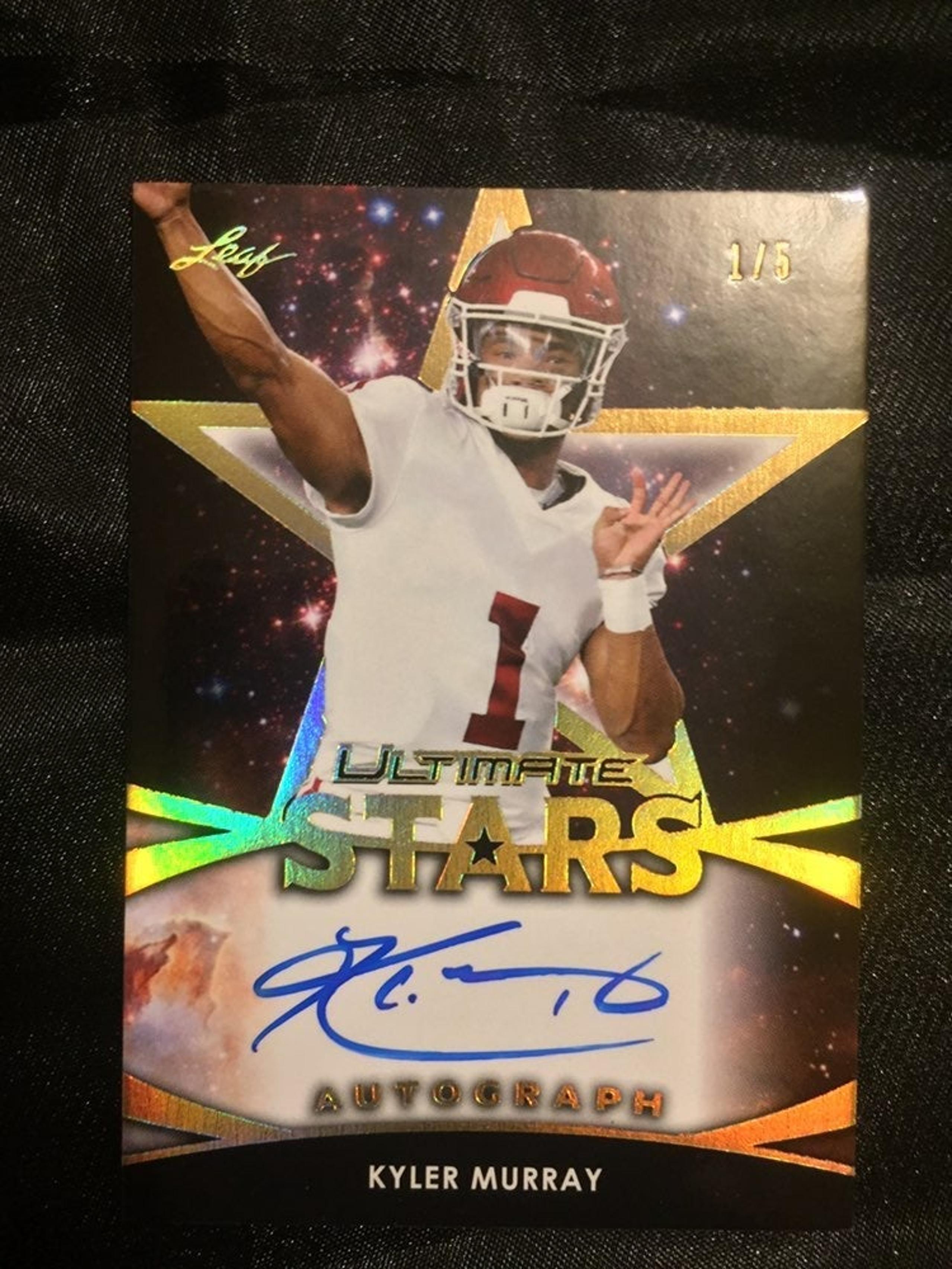Kyler Murray 1/5 Rookie Autograph