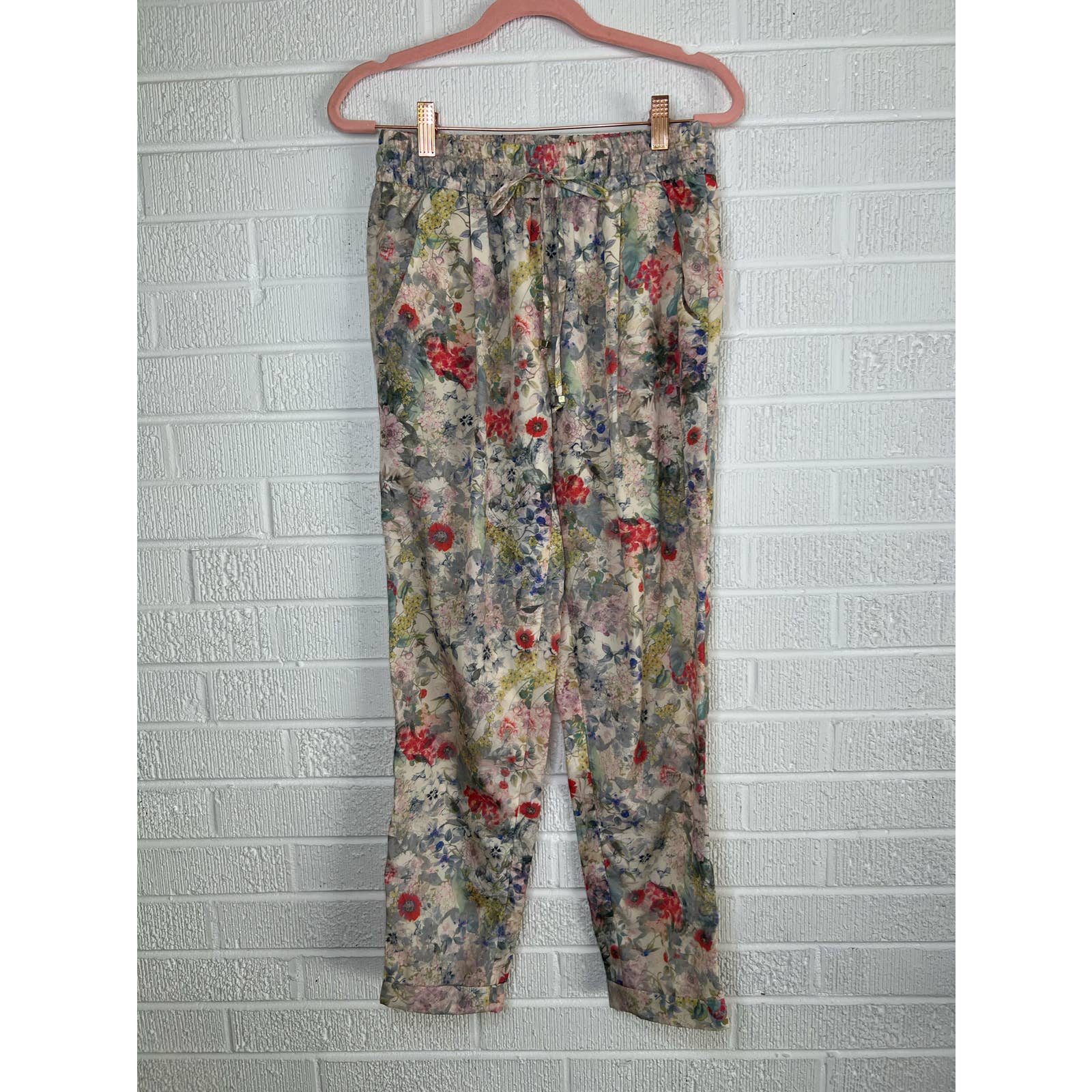 Zara floral pants