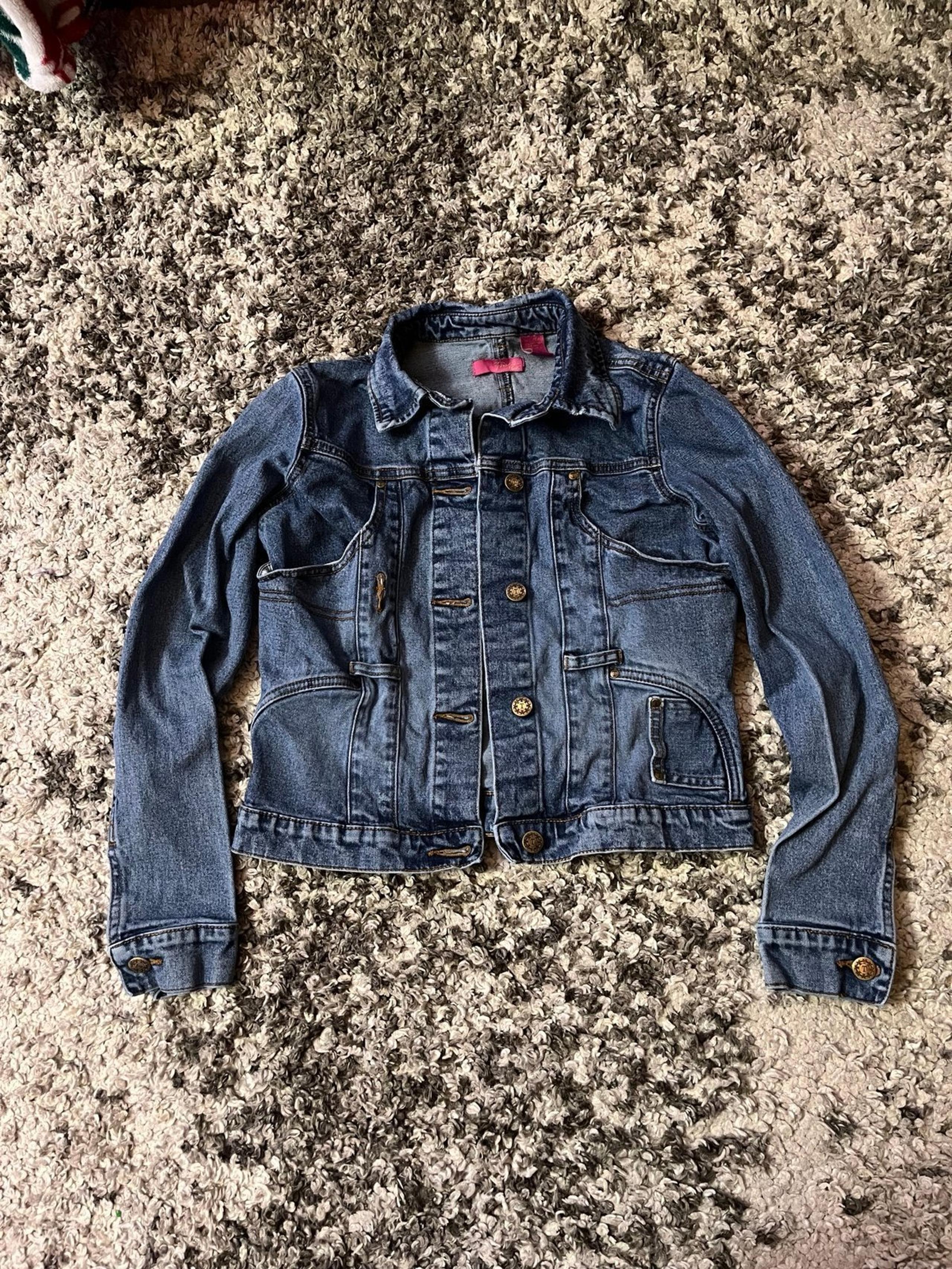 Thalia Sodi Cropped Jean Jacket