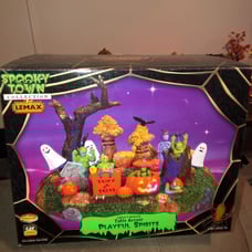 Lemax Spooky Town Playful Spirits
