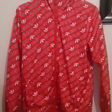 Adidas Red and White Jacket