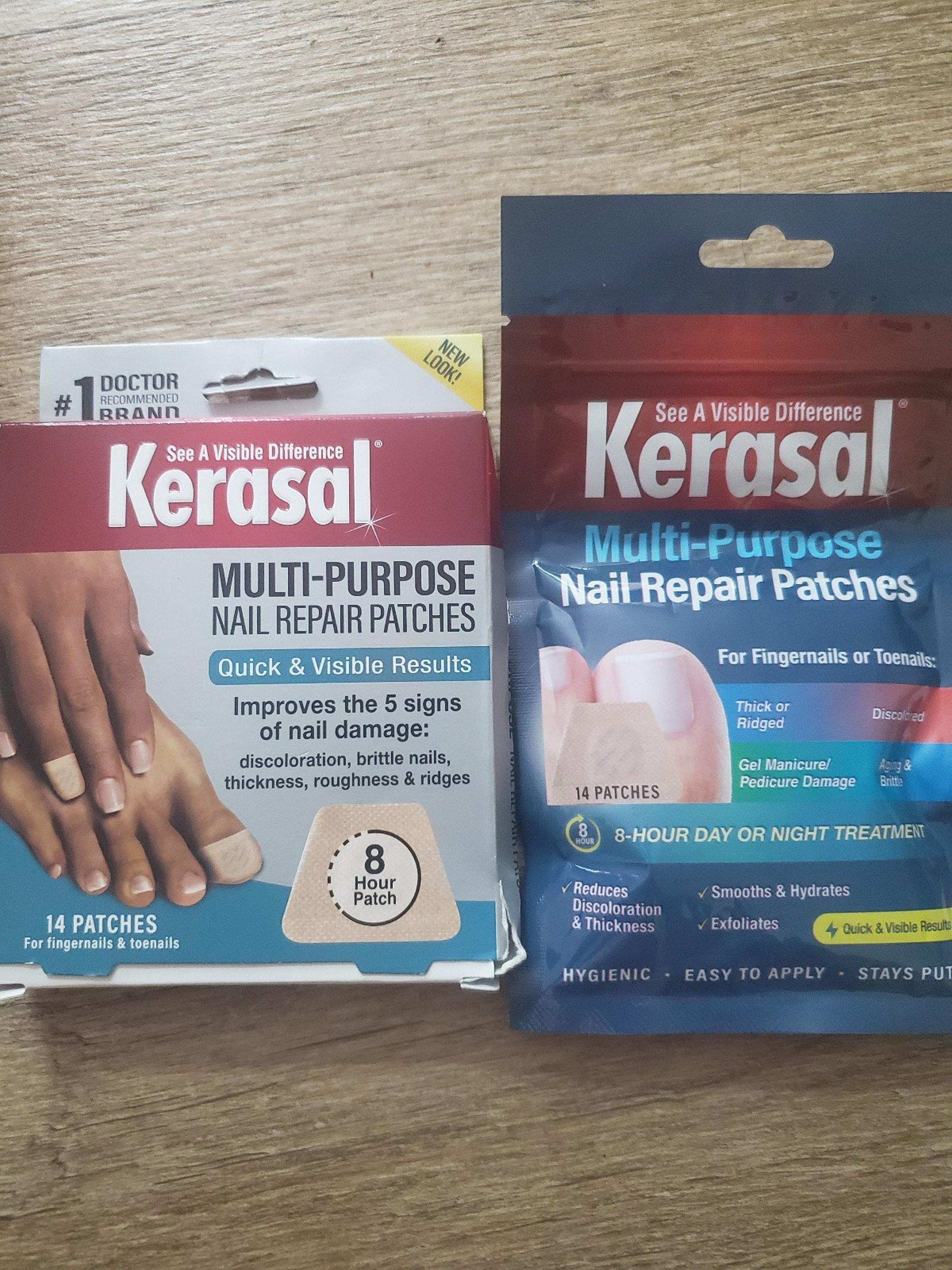 Kerasal Multi Purpose Nail Repair 14 Patches For Fingernails Or Toenails Unisex