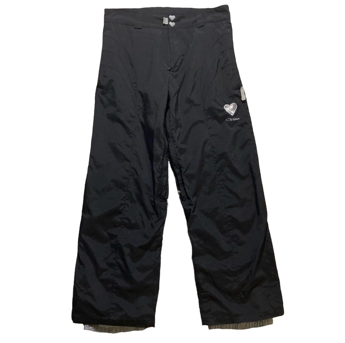 Vision Street Wear Womens Black Skater Ski Snowboard Snow Pants Size M RN# 11962