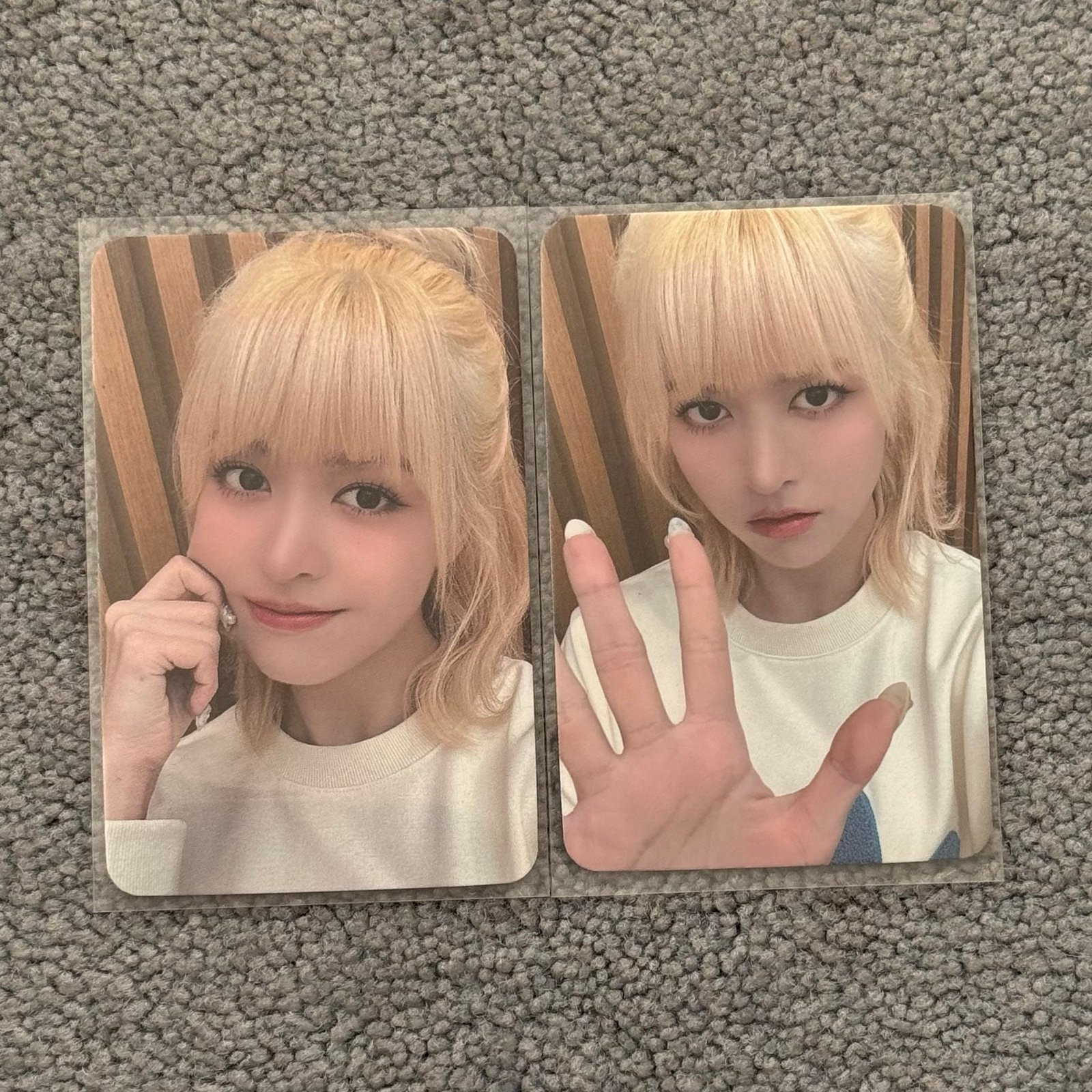 nmixx Fe3O4 lily mymusictaste lucky draw photocard set