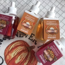 3x BBW warm apple pie Wallflower refills fragrance