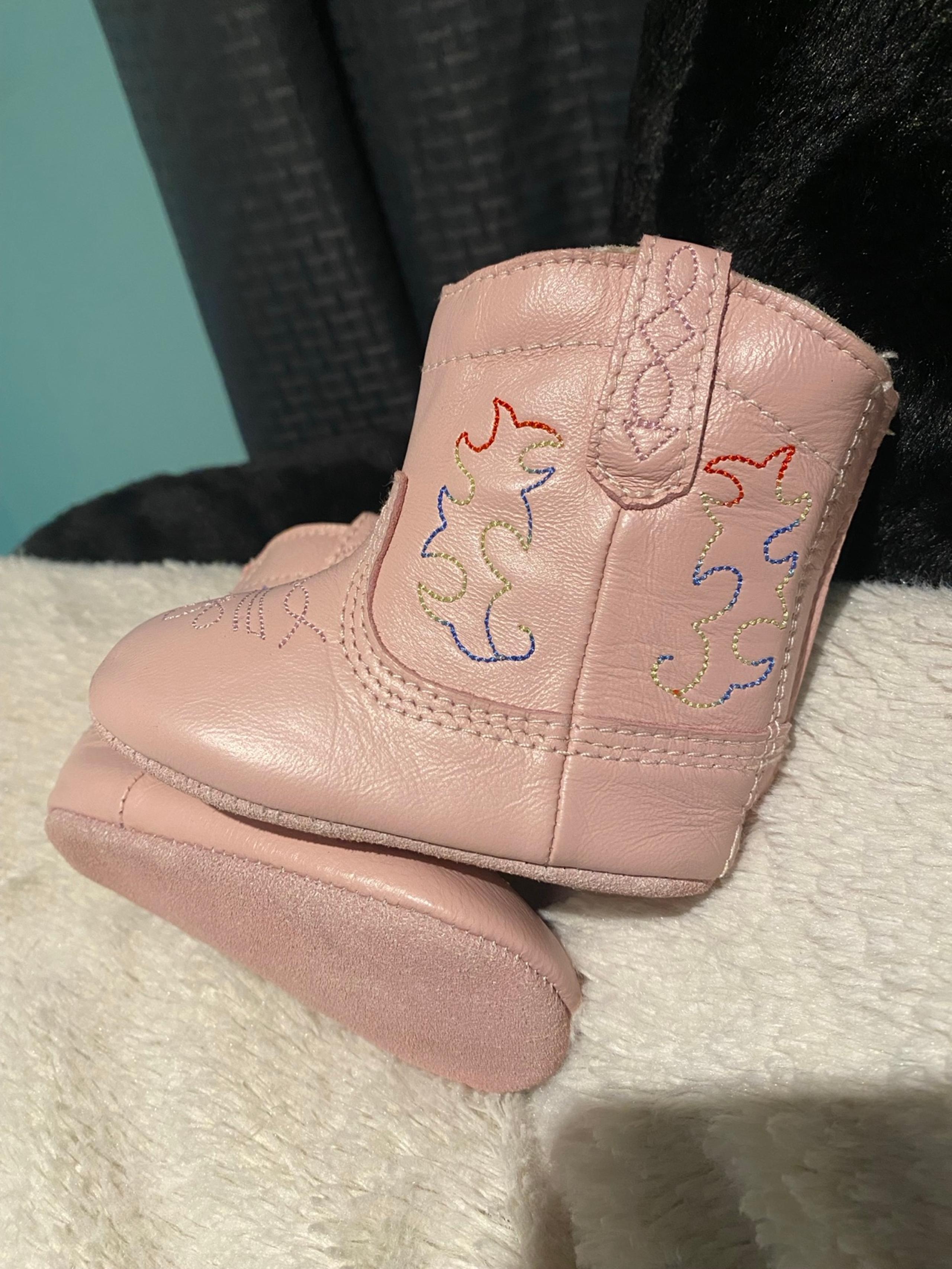 Smoky mountain baby pink cowgirl boots