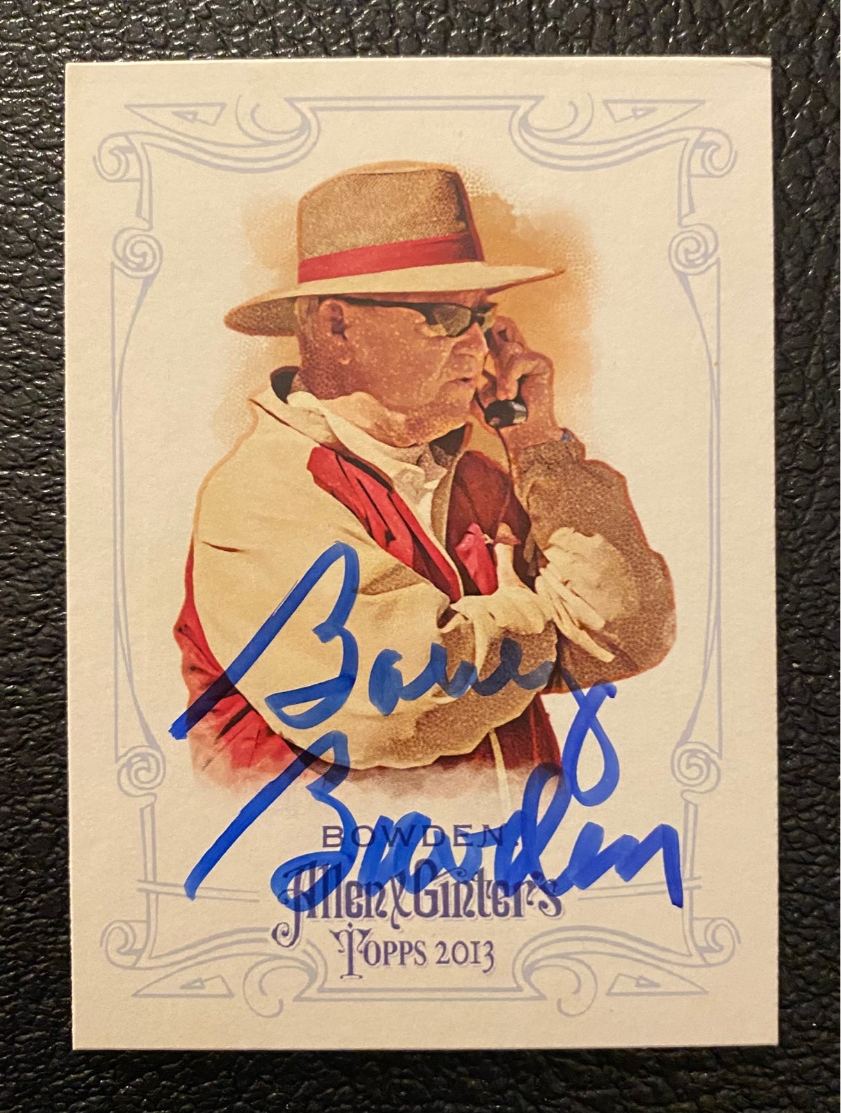 Bobby Bowden autographed card Florida State