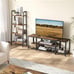 Modern TV Stand for TVs up to 65 Inches, 3-Tier Entertainment Center