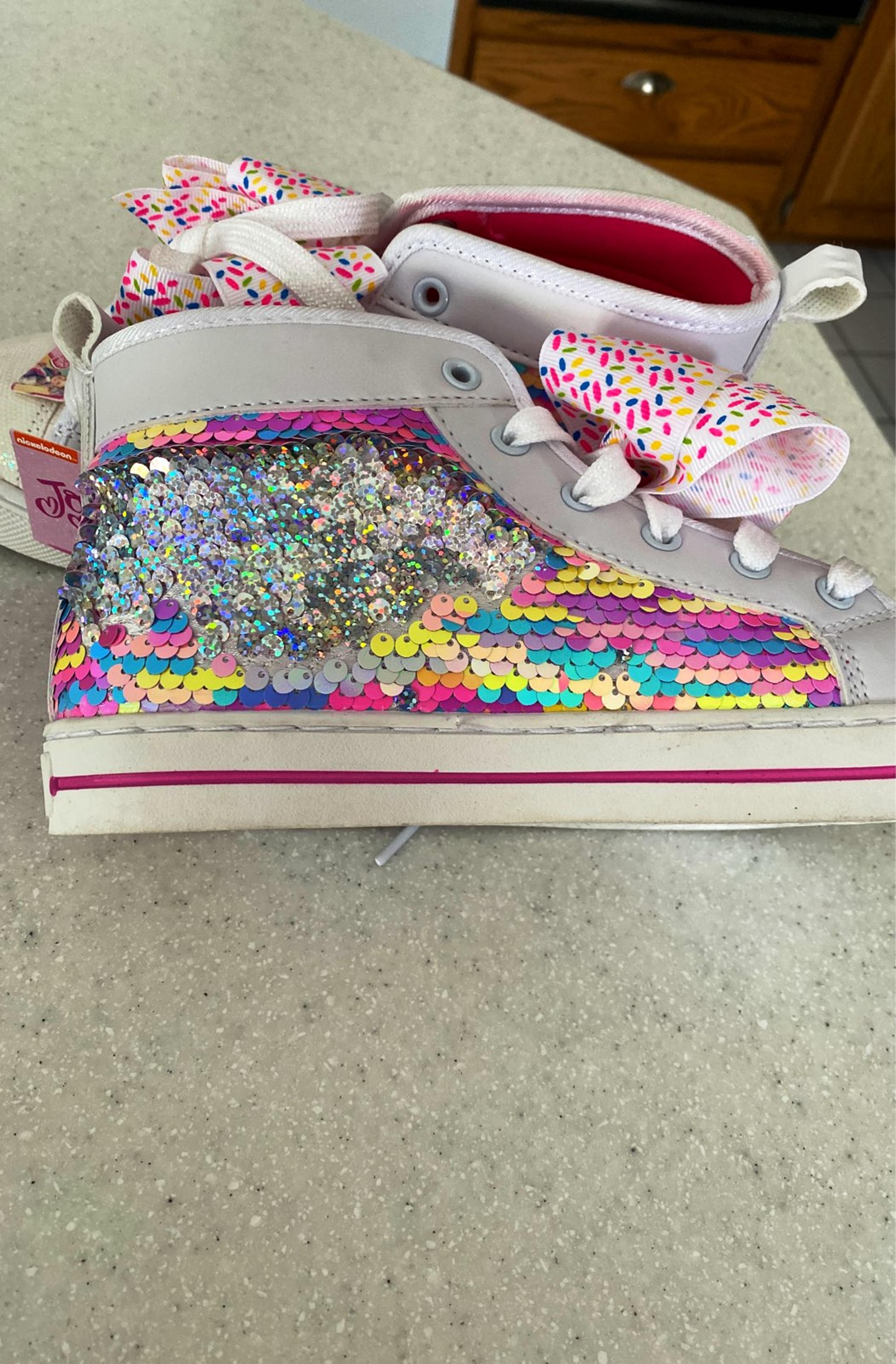JoJo Siwa Mermaid Scale Tennis Size 3-NEW