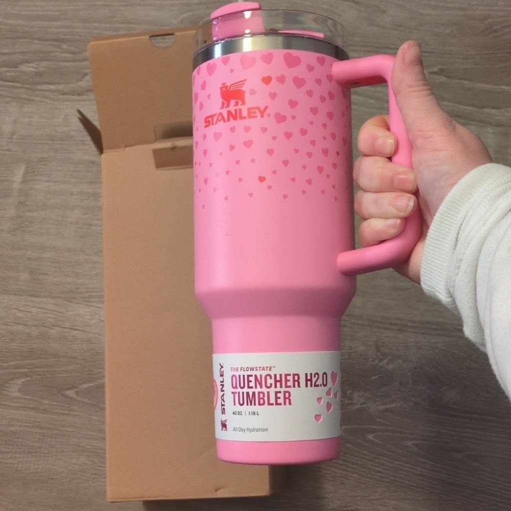 Stanley x Target Valentine's Day limited edition pink Stanley 40OZ