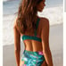 NEW Anthropologie Water's Edge Mira Banded One-Piece Swimsuit LARGE