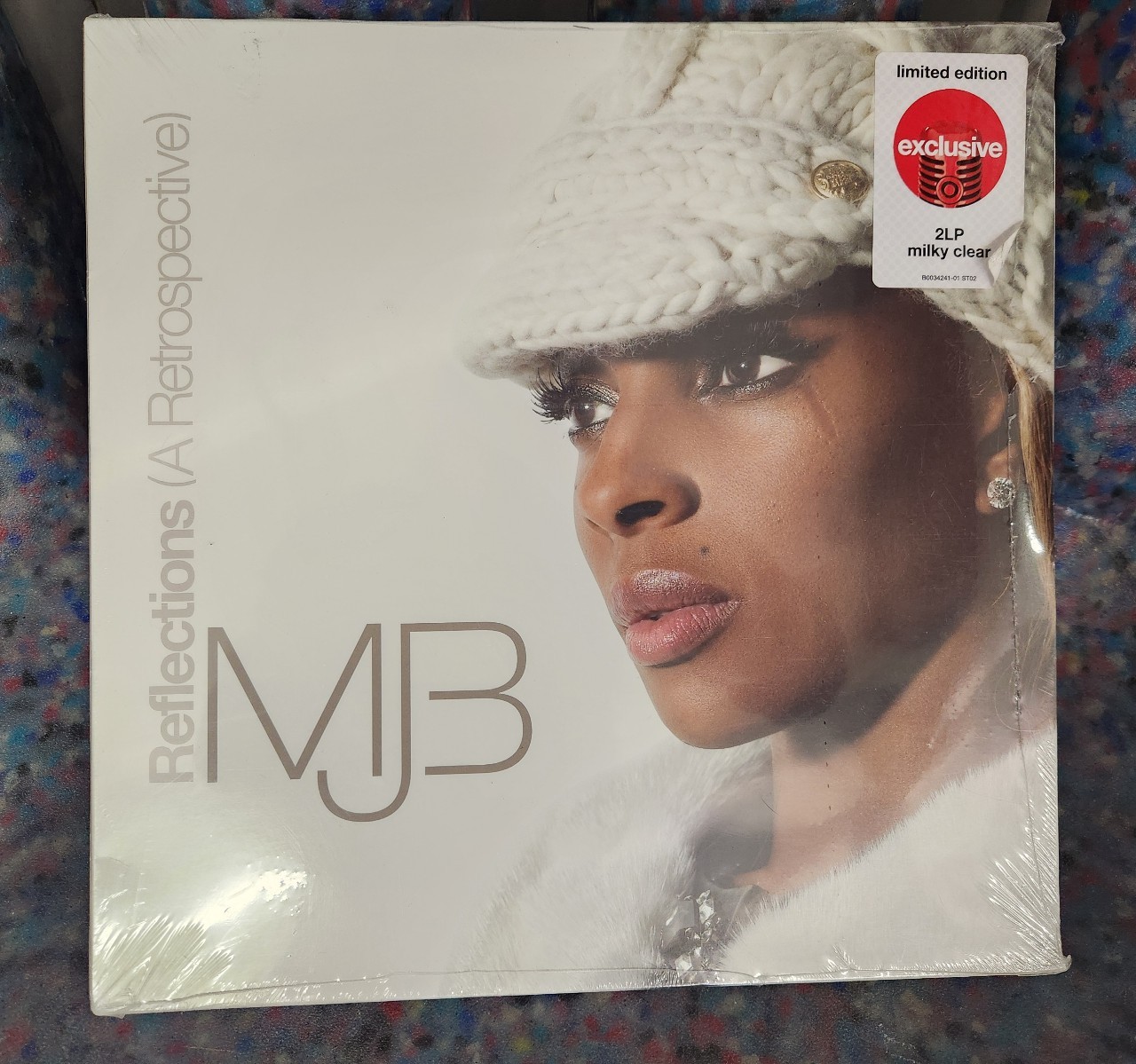 MJB Reflections sealed. 2 LP Milky Clear