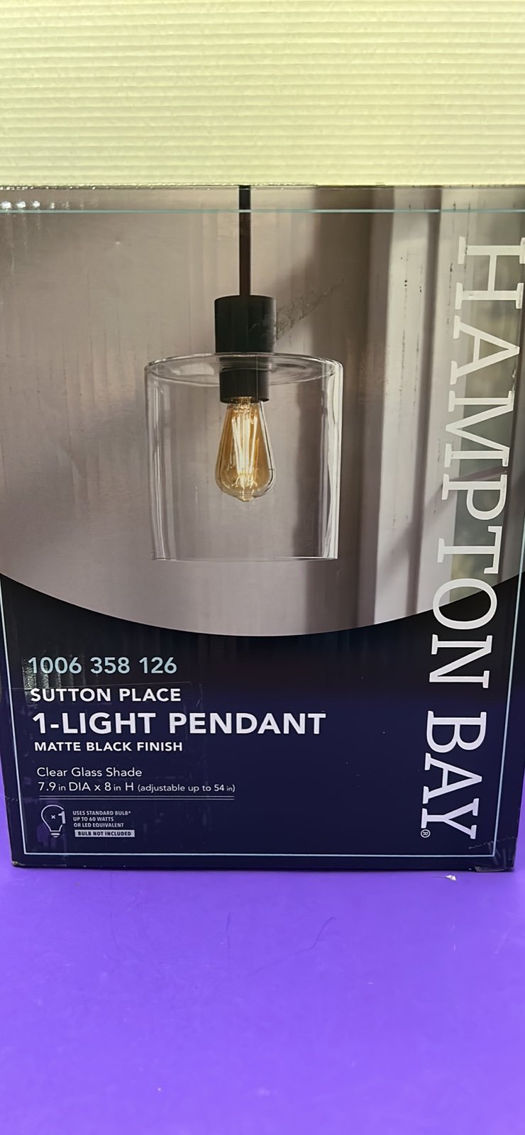 Hampton Bay Pendant Light