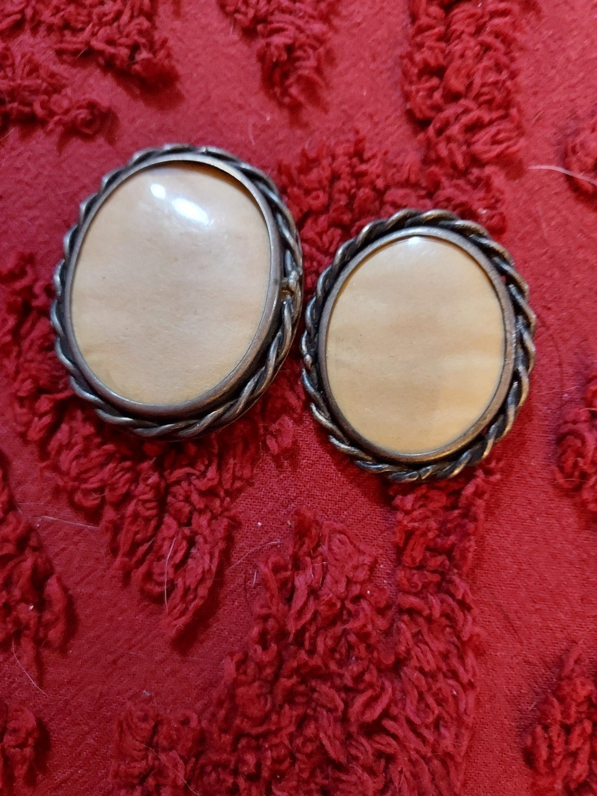2 silver Victorian mourning frames from France