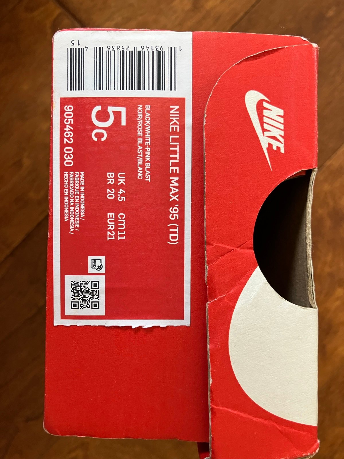 Nike Little Max 95’ (TD) 5c