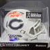 Mike Singletary signed Chicago Bears Salute To Service Mini Helmet with HOF 98