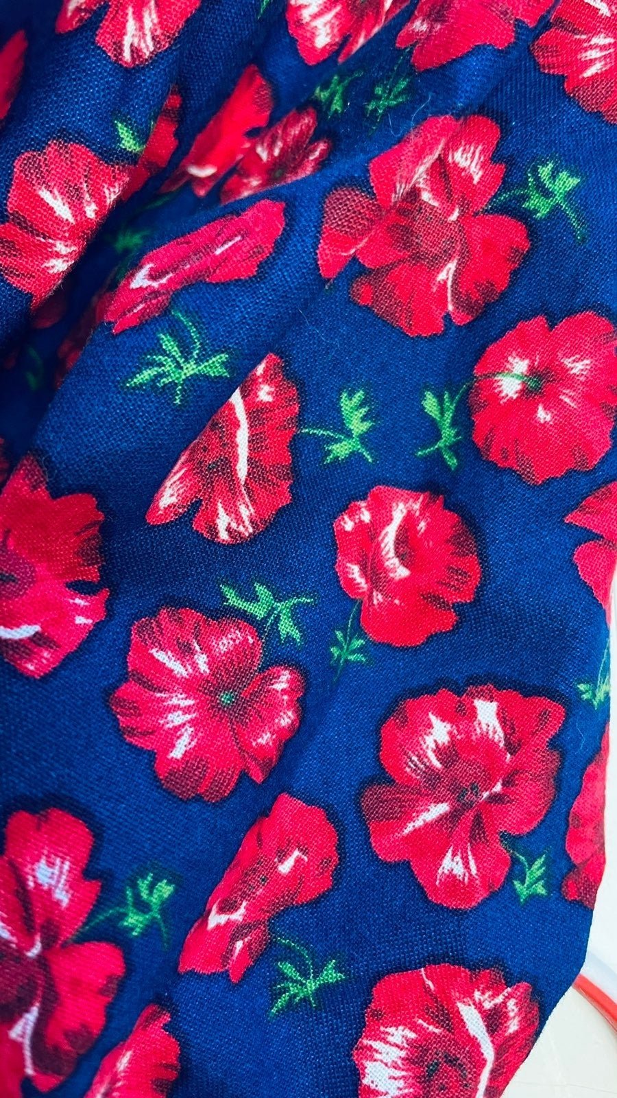 Rose & Hubble  Fabric By David Textiles, Inc - detail