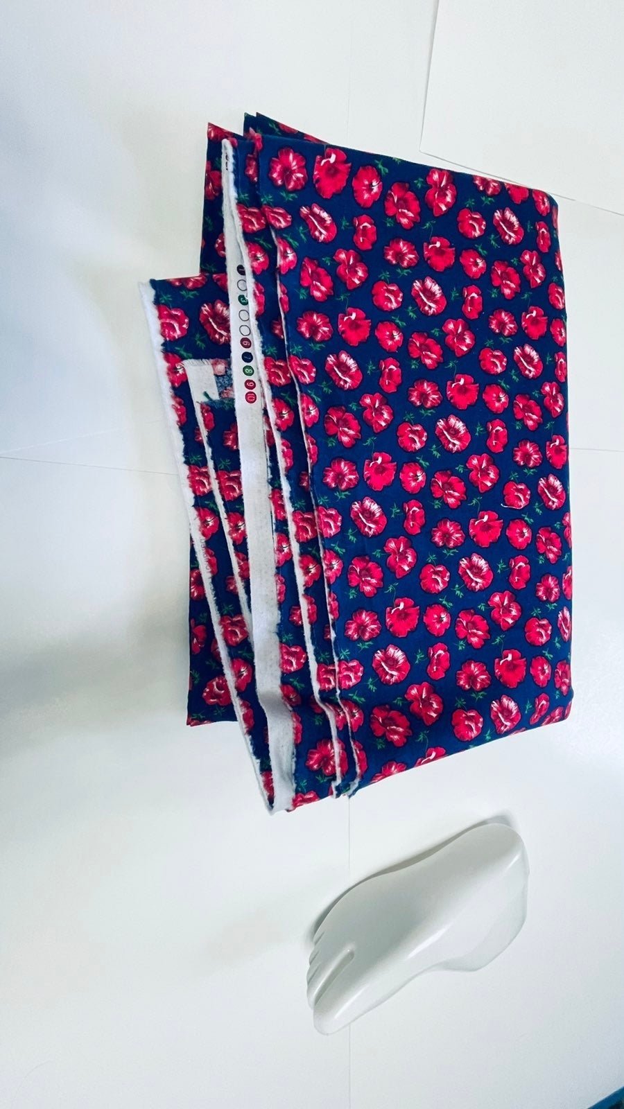 Rose & Hubble  Fabric By David Textiles, Inc - detail