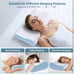 Neck Pillow for Neck Pain Relief, Memory Foam Pillows Ergonomic Pillow for Neck