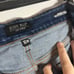Judy Blue Jude Crop High Waisted Distressed 5 Button Fly Wide Leg Crop Jeans 16W