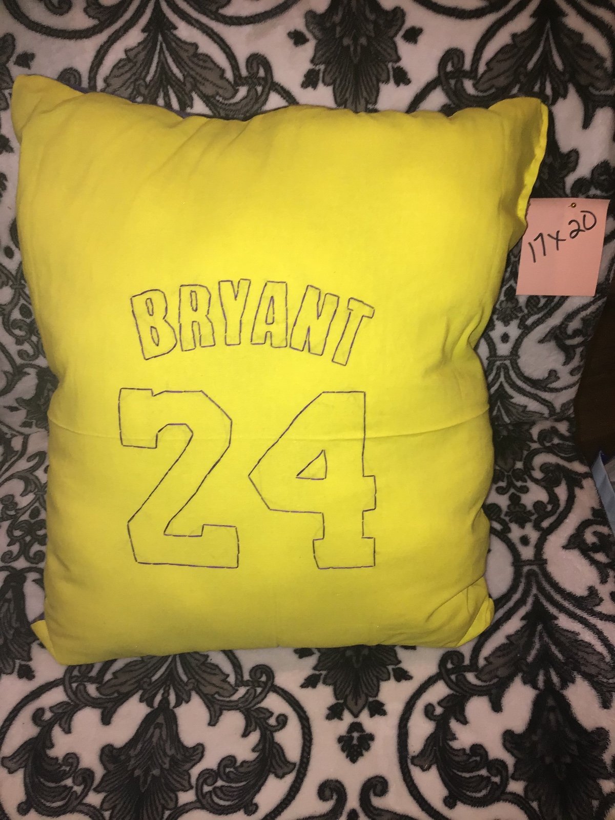 Kobe Bryant throw pillow