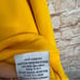 Dudley Stephens Park Slope Vello Fleece Turtleneck in Marigold Size Medium