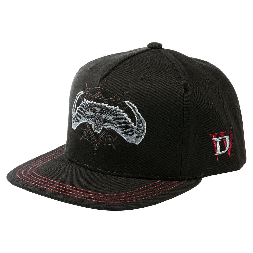 Diablo IV Return To Darkness Black SnapBack Cap Hat L Blizzard 2021