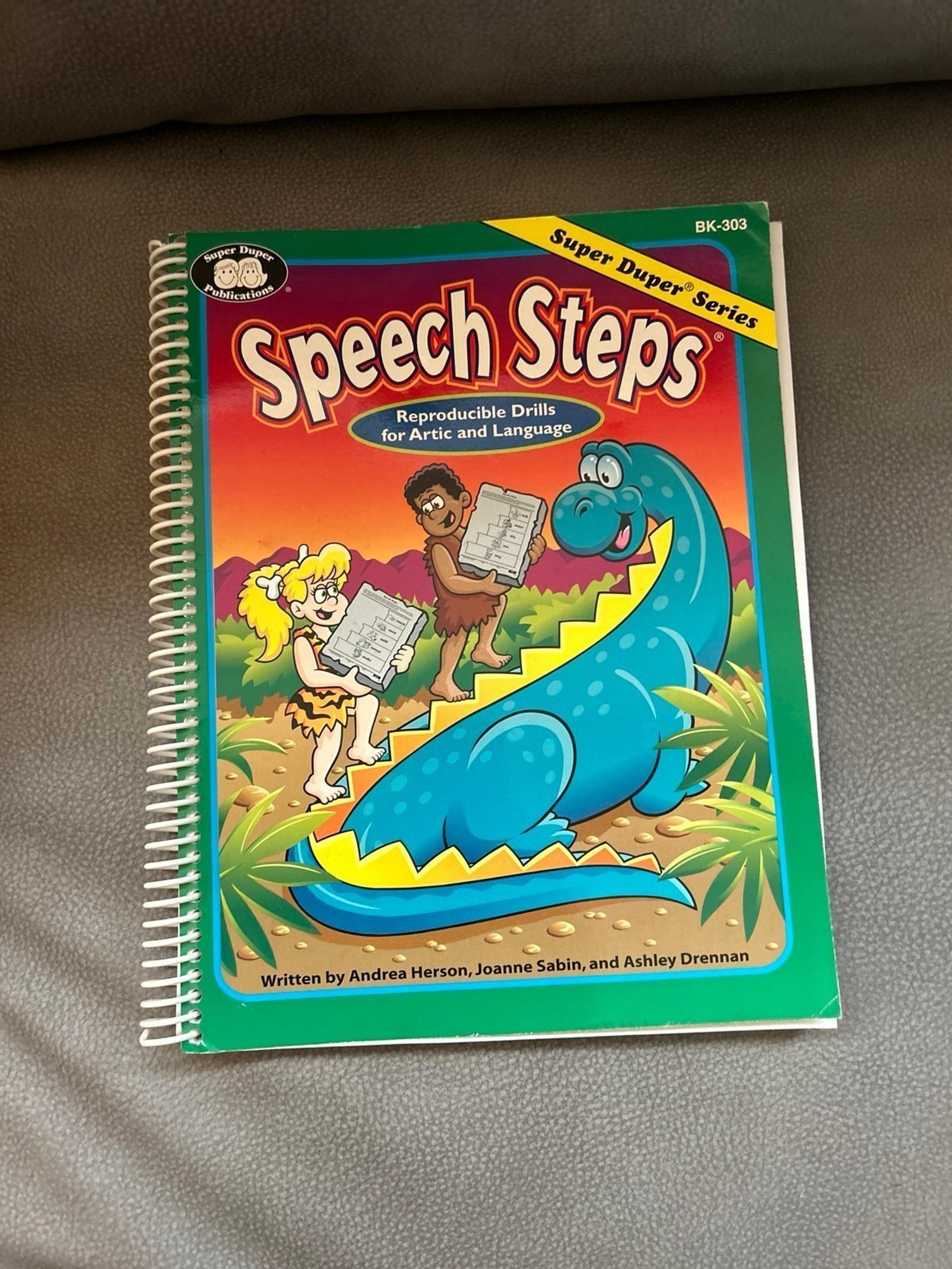 Speech therapy reproducible drill sheets for articulation and language