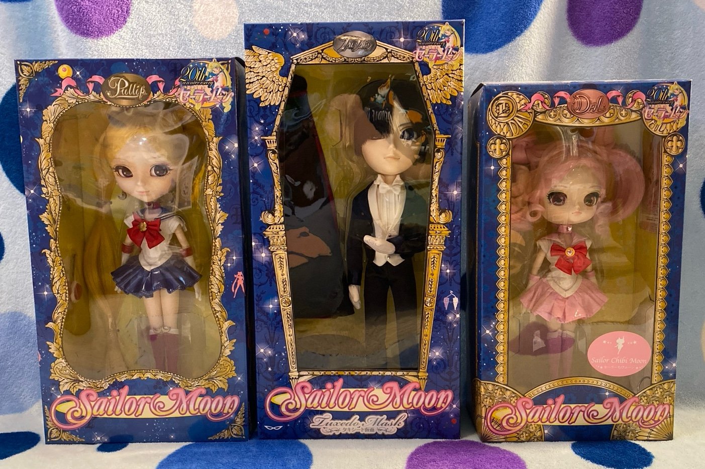 Pullip doll Taeyang Tuxedo Mask Pullip sailor moon Dal Sailor Chibi Moon JPN