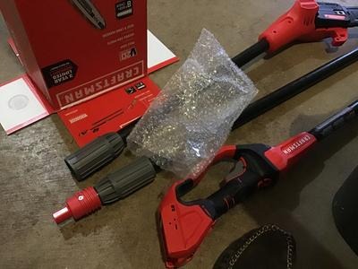 V20 20-volt max 8.0-in 4 Ah Battery Pole Saw Battery Included , Charger Include