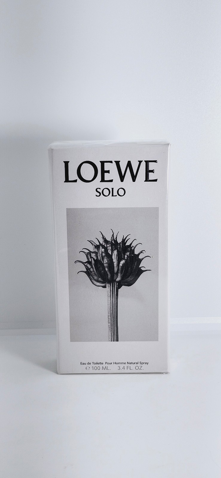 LOEWE SOLO FOR MEN-EDT-SPRAY-3.4 OZ-100 ML-AUTHENTIC-MADE IN SPAIN