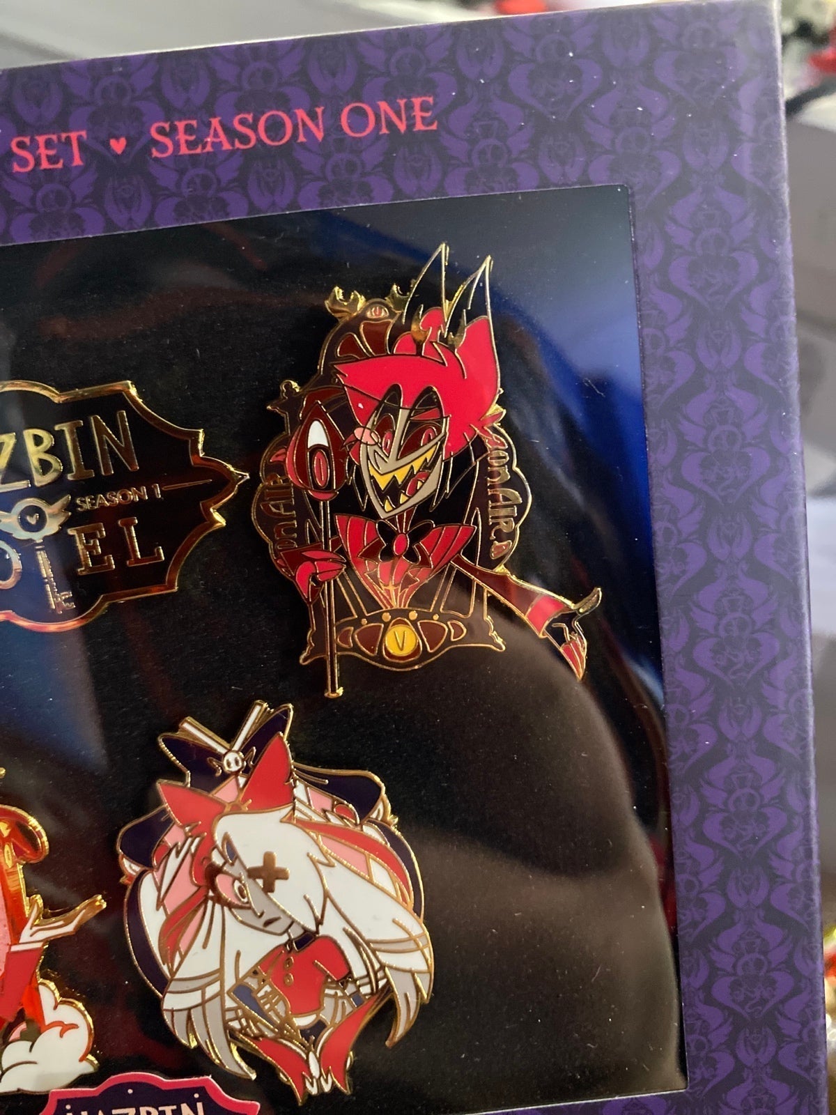 Hazbin Hotel Official Season 1 Limited Edition Box Pin Set