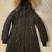 Mackage women coat size s/p long color black